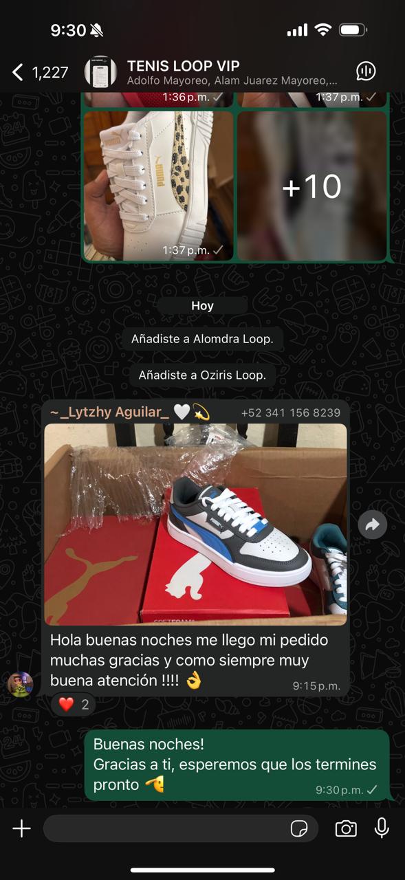 Testimonio de cliente TenisLoop